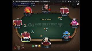 GGPoker　$100トナメ WSOPC トナメライブ配信