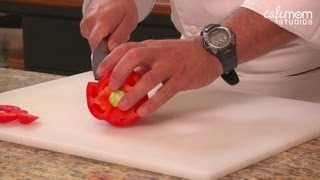 How to Deseed a Pepper - Dinner Boot Camp Basic Training - Episode 9a