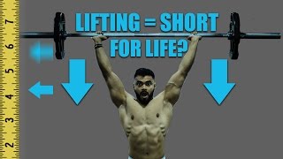 DOES LIFTING WEIGHTS STUNT HEIGHT GROWTH? | Explained with SCIENCE