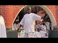 grand arrival of ooni of ife at his son’s homecoming ceremony with queen ashley