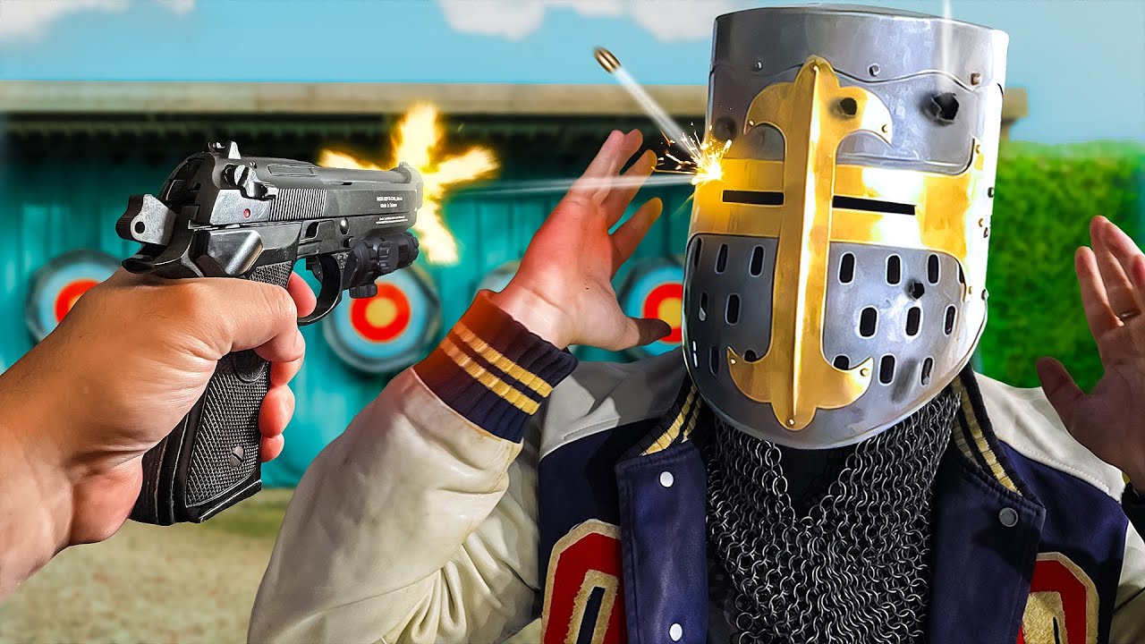 Can My Helmet Stop A Bullet Youtube