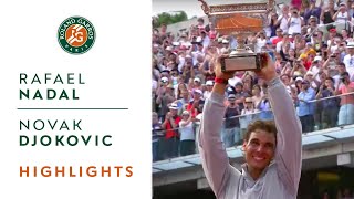 Rafael Nadal v Novak Djokovic Highlights - Men's Final 2014 - Roland-Garros