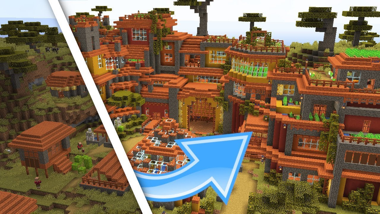 15 Village Transformation Ideas For Survival Minecraft Bxxm