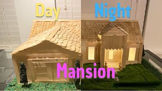 Building Popsicle Mansion Time Lapse DIY