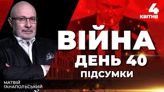 ⚡️ ПІДСУМКИ 40-го дня героїчної оборони України з Матвієм ГАНАПОЛЬСЬКИМ ексклюзивно для YouTube