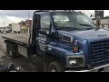 Surveillance video captures thieves stealing tow truck in Detroit