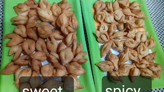 Kulkuls | Sweet kulkuls and spicy  kulkuls, Crispy  and flaky Flower  Bud Shaped| Crunchy.