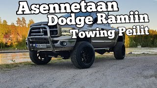 Asennetaan Dodge Ramiin Towmirrors