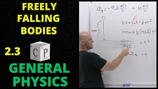 Freely Falling Bodies | 2.3 General Physics