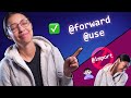 Sass @import is being replaced with @use and @forward