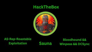 HackTheBox HTB Sauna - AS-REP Roastable kerbrute && DCsync Attack