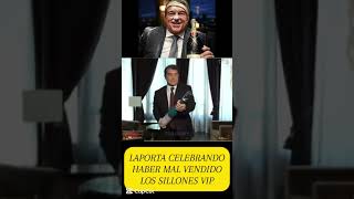 🔵🔴EXCLUSIVA🚨LAPORTA CELEBRANDO LA VENTA DE LOS SILLONES VIP A MITAD DE PRECIO😱#humor #party #laporta