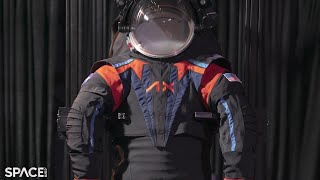 Axiom Space unveils new spacesuit for Artemis moonwalkers