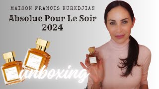 MAISON FRANCIS KURKDJIAN 2024 re-release ABSOLUE POUR LE SOIR !! 🌹