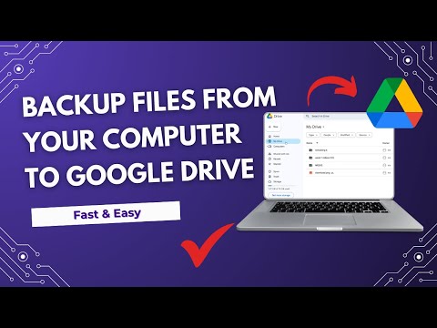 How to automatically backup files from your computer to Google Drive