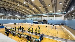 2023.12.24 学生フロアボール選手権 day2 仙台大学vs 千葉大学 1ピリ