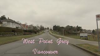 Vancouver BC Canada's Super Relaxing Life. Point Grey Village to West Broadway. Haydn BGM.