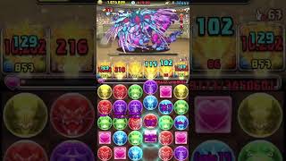 【パズドラ】3月のクエストレベル15 凶兆チャレンジよりむずくね？