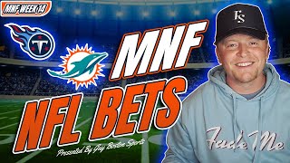 Titan vs Dolphins Monday Night Football Picks | FREE NFL Best Bets, Predictions, and Player Props