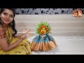 5 min varalakshmi pooja kalasam alamkaram simple and easy kalasam decoration for varalakshmi pooja