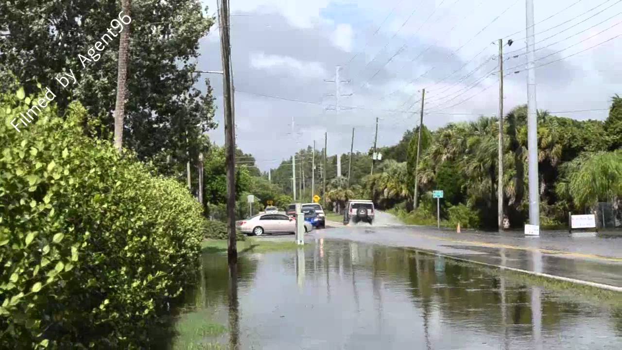 Flood Footage Tropical Storm Debby - YouTube