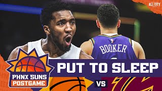 POSTGAME: Booker, Phoenix Suns SUFFOCATED By DOMINANT Cleveland Cavs, Donavan Mitchell