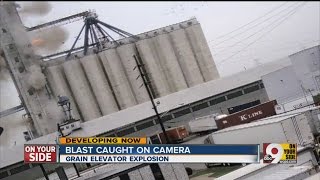 No one hurt in grain elevator explosion