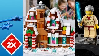 DEALITECT: Free LEGO Mini Gingerbread House, Obi Wan Minifig & Double VIP