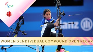 Turkish archer Öznur Cüre topps Sheetal Devi on route to gold in women's Para archery | #paralympics