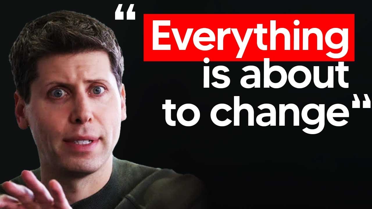 Sam Altmans Stunning New Statement Everything Is About To Change