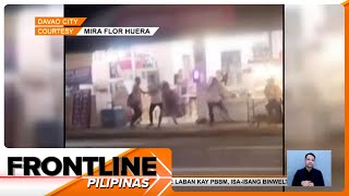 Grupo ng mga kabataan, nagrambulan sa Davao City dahil sa alitan sa basketball | Frontline Pilipinas