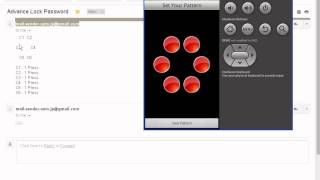 Color based Pattern Lock System | Android