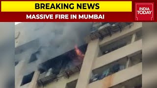 Massive Fire Breaks Out At Kamala Building In Mumbai , 6 Injured | Breaking News