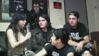 My Chemical Romance Interview on Burning Angel DVD