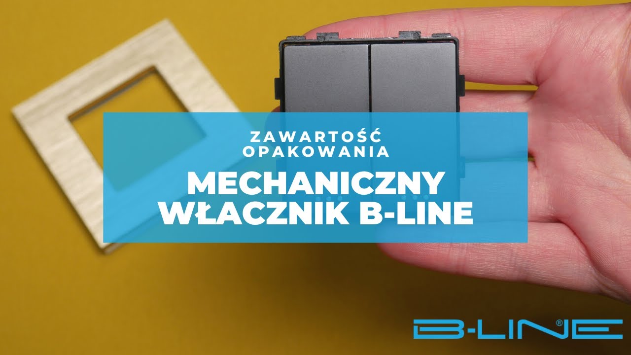 Co Zawiera Zestaw Z Włącznikiem Mechanicznym B-Line? Zawartość ...