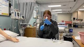 Skills Video: Administering Medication Through a PICC
