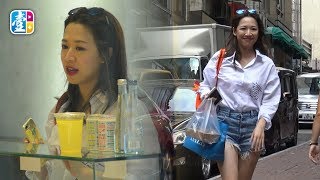 岑杏賢春風滿面買沙律　Keep Fit迎接新戀情