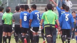 滙基vs嘉道理(2015.12.13.D3K3學界足球甲組決賽)之完塲後紅牌霸氣三連發