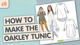 How to make the Oakley Tunic – Style Arc Sewalong