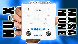 NU-X Masamune Booster & Kompressor Demo & Review | 2-in-1 Gain Staging Madness | Stompbox Saturday