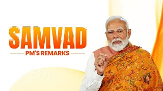 LIVE: PM Modi's remarks during SAMVAD programme in Thailand