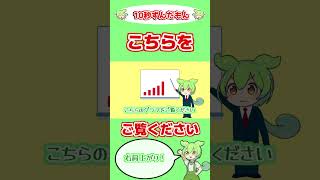 こちらをご覧くださいだもん！【ずんだもんVOICEVOX劇場動画】#shorts