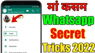 Whatsapp Secret Tips and tricks 2022 | Useful Whatsapp hidden Features | Whatsapp hidden Tricks 2022