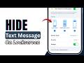 How To Hide Text Messages on iPhone Lock Screen [2026 Privacy Tips]