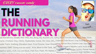 The Running Dictionary - Every Runner needs one