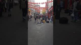 Busking Chinatown amazing!!