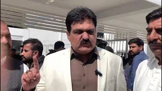 PTI Leader Nisar Ahmad Jutt Talk to Reporters outside National Assembly of Pakistan