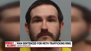 Man sentenced for meth trafficking ring