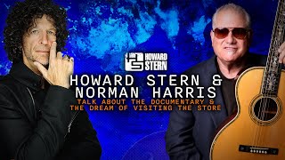 Howard Stern \u0026 Norman Harris Talk About the Norman's Rare Guitars Documentary