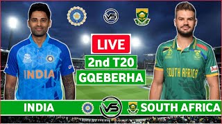 India vs South Africa 2nd T20 Live | IND vs SA 2nd T20 Live Scores & No Commentary | 2nd Innings